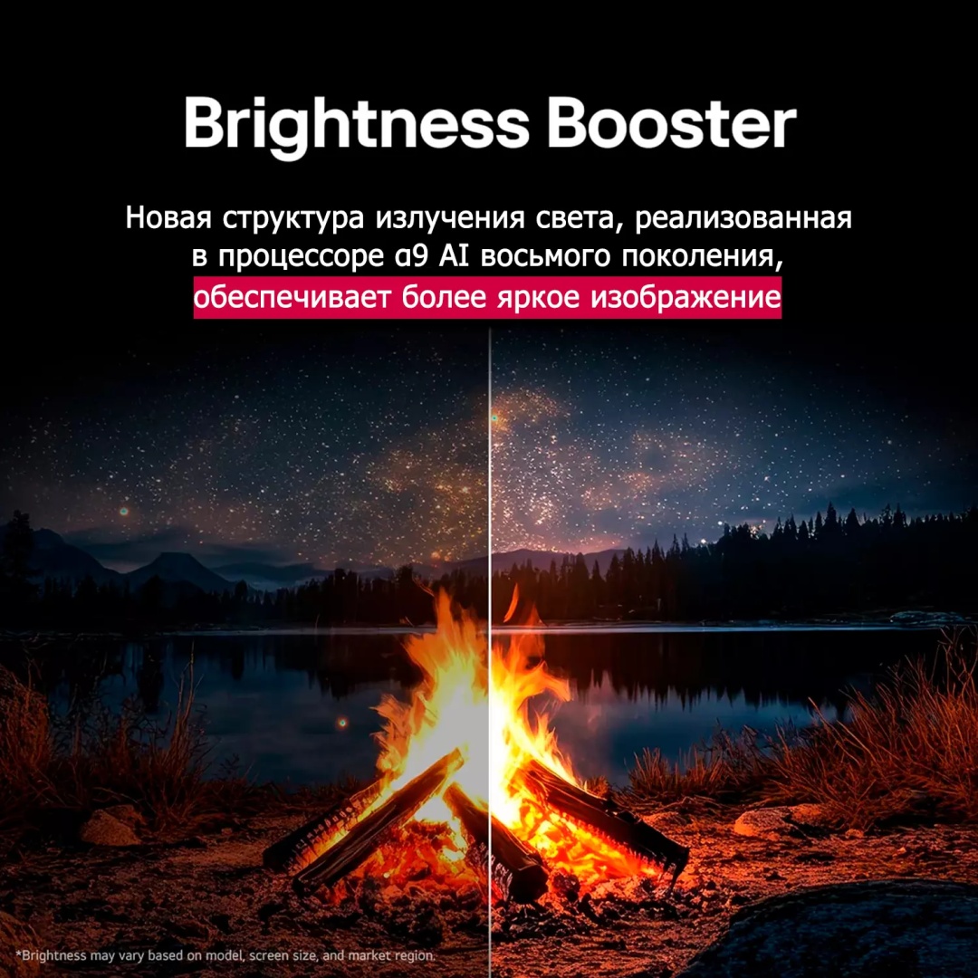 Телевизор LG OLED83C5RLA 211 см черный