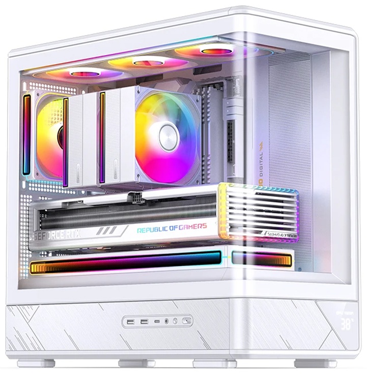 Корпус Jonsbo D200 White белый