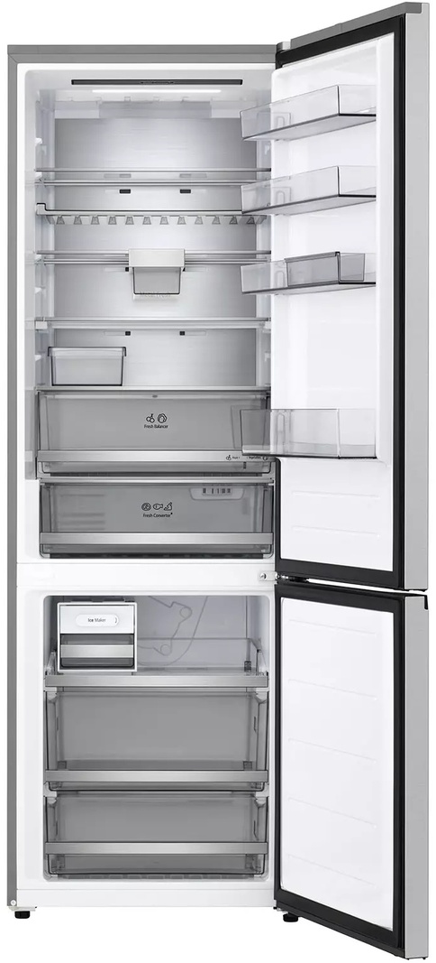 Холодильник LG GC-B 640 FMBM серебристый
