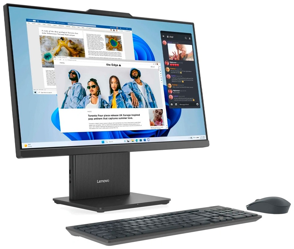 Моноблок Lenovo IdeaCentre AIO 3 F0HN00KSRU 24-I5-16GB-512GB-DOS серый