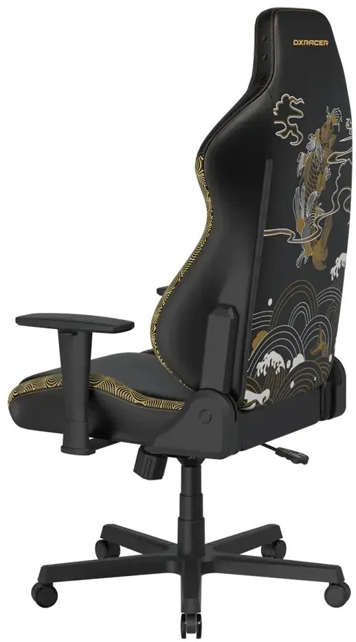 Игровое кресло DXRacer KOI GC/LDC23LTA, черный, коричневый