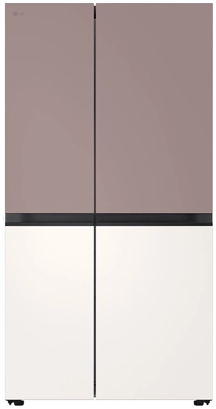 Холодильник LG GC-B277BPUM бежевый