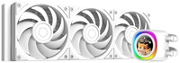 Система охлаждения ID-Cooling FX360 LCD PE, белая