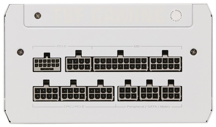 Блок питания ASUS TUF Gaming White Edition TUF GAMING 1000G-WHITE 1000 Вт