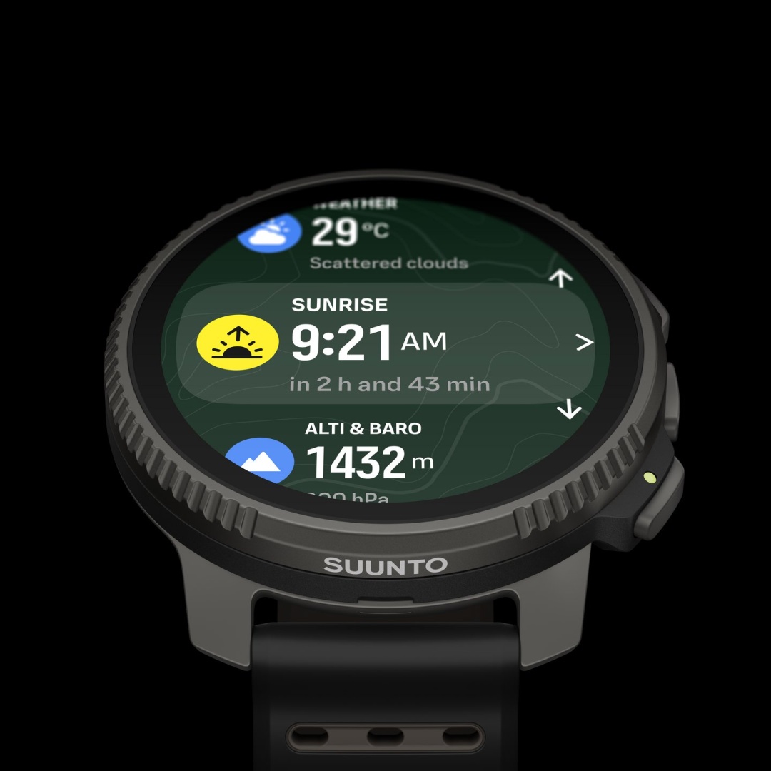 Смарт-часы Suunto VERTICAL 2 TITANIUM 49 мм черный