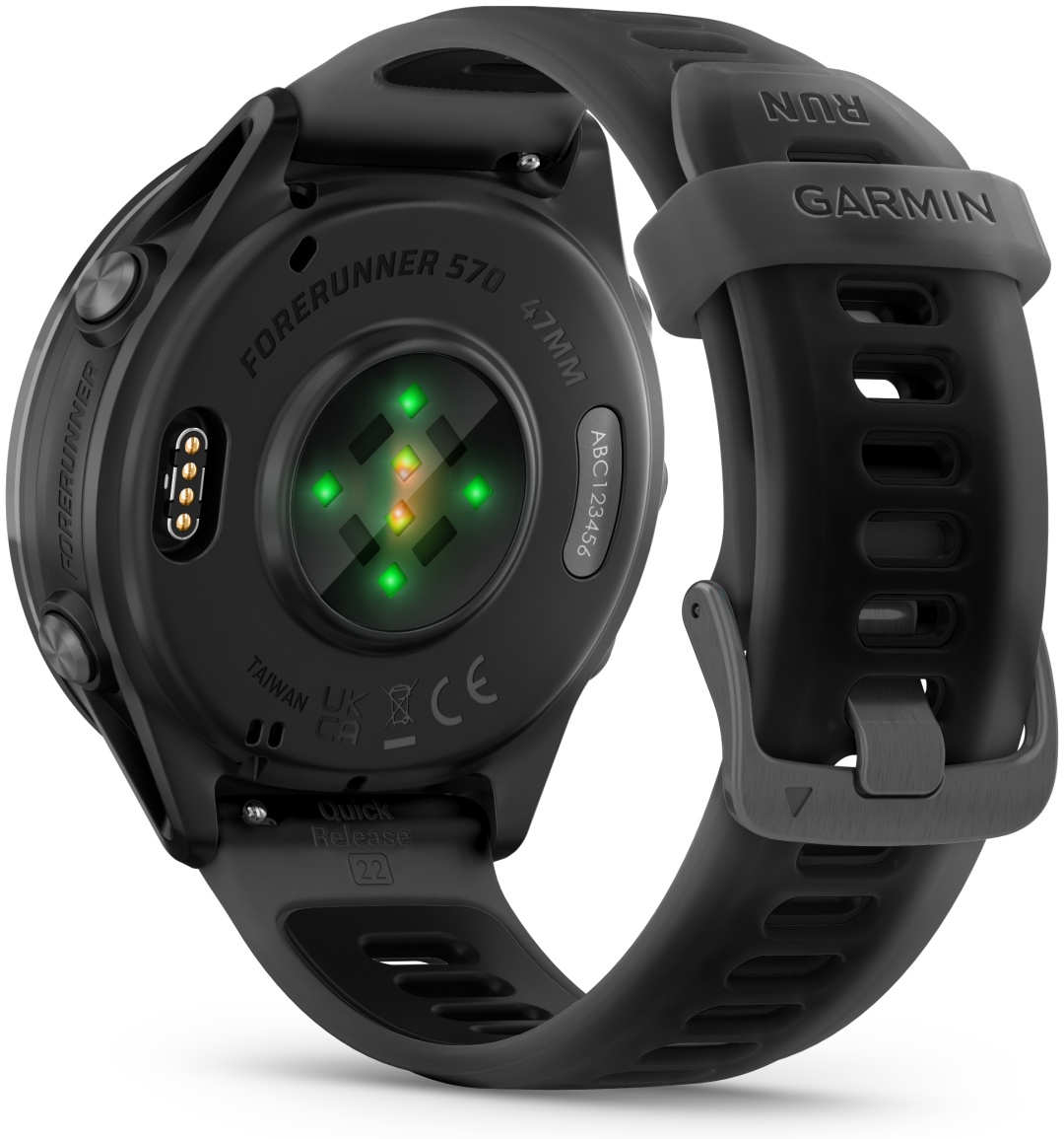 Смарт-часы Garmin Forerunner 570 47 мм черный