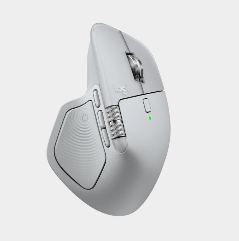 Мышь Logitech MX Master 4 серебристый