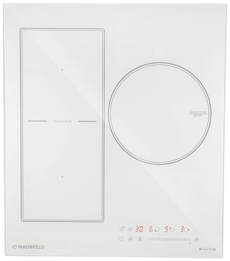 Варочная поверхность MAUNFELD CVI453SBBG Inverter белый