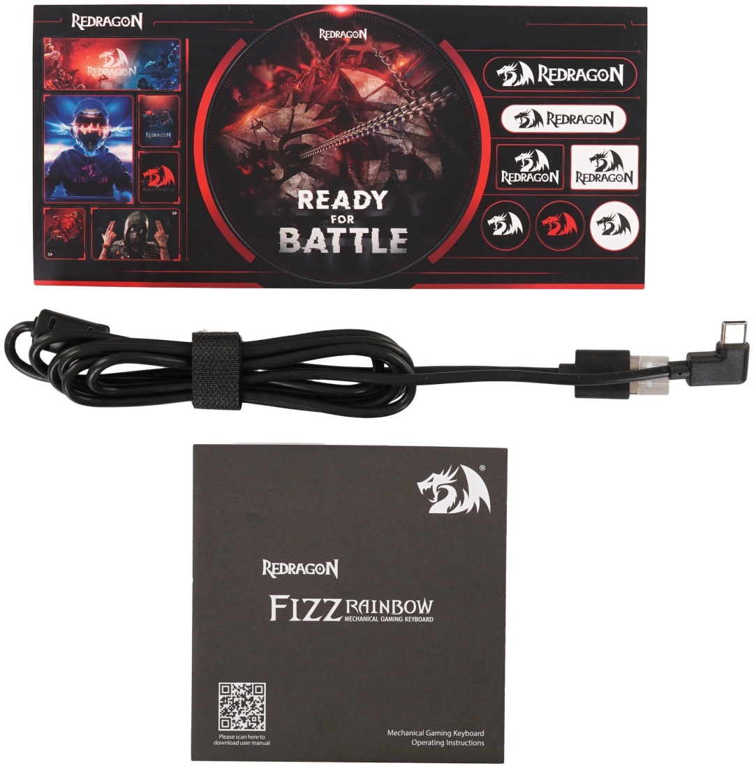 Клавиатура Redragon Fizz (72595) черный