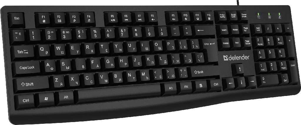 Клавиатура Defender Navigator HB-138 черный