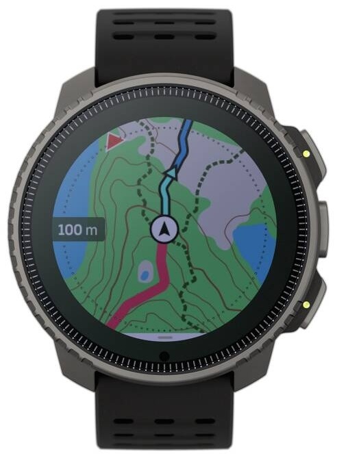 Suunto VERTICAL Titanium Solar серый-черный