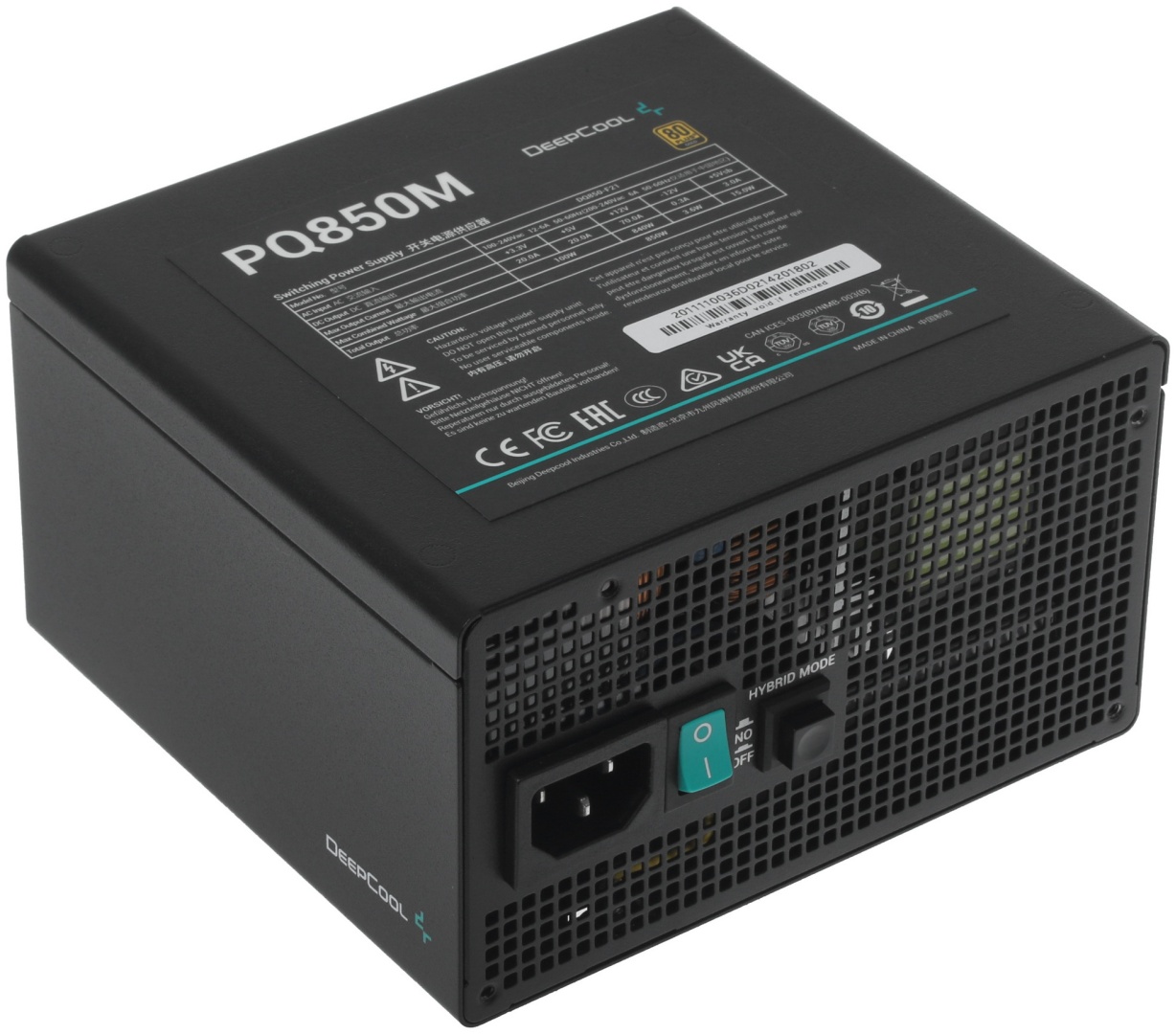 Deepcool PQ850M 850 Вт