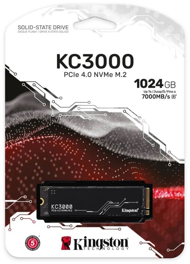 SSD Kingston KC3000 SKC3000S/1024G 1000 Гб