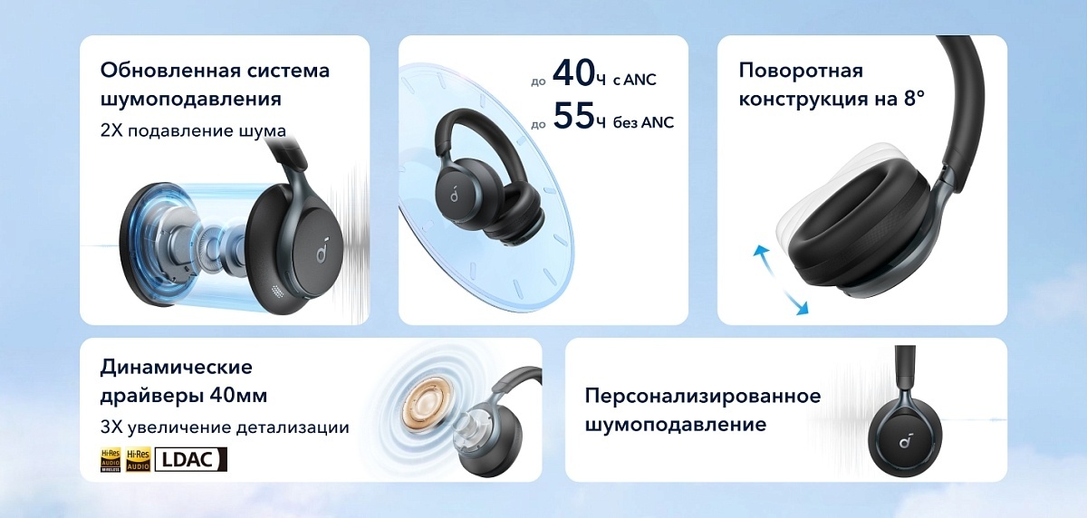 Soundcore Space One черный