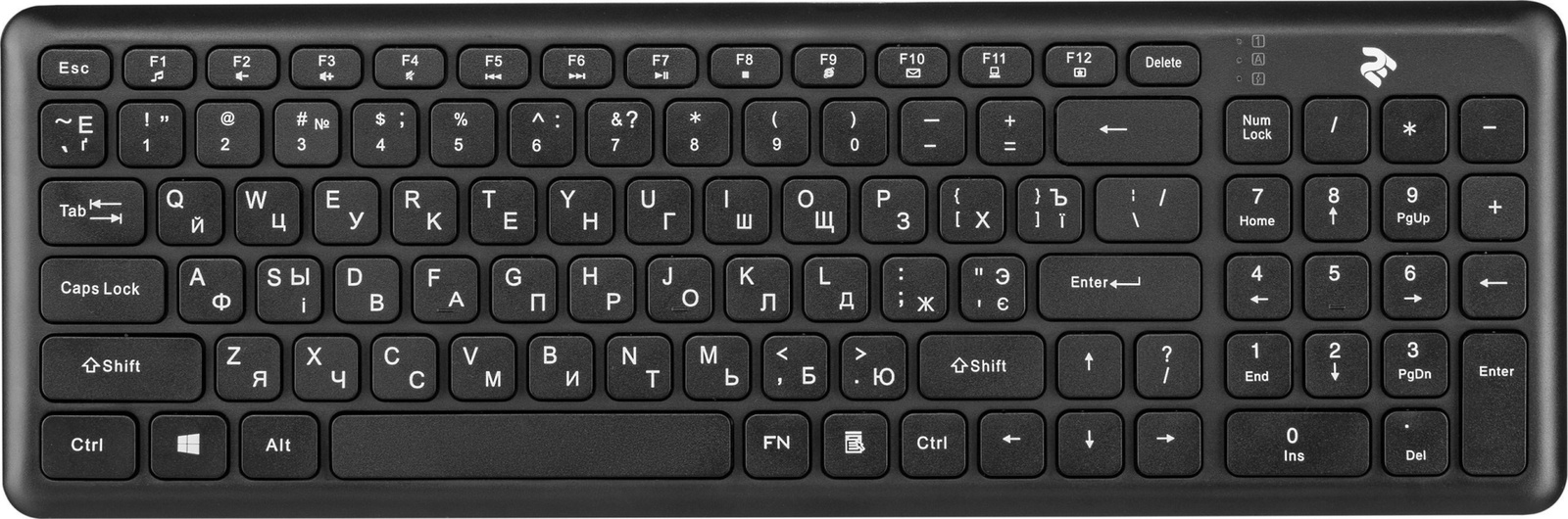 2E KS230 Slim WL 2E-KS230WB черный