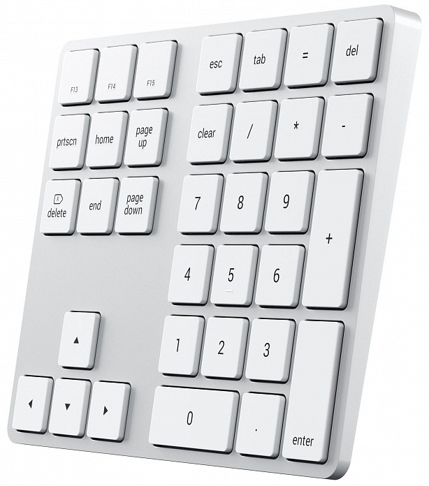 Satechi Bluetooth Extended Keypad ST-XLABKS серебристый