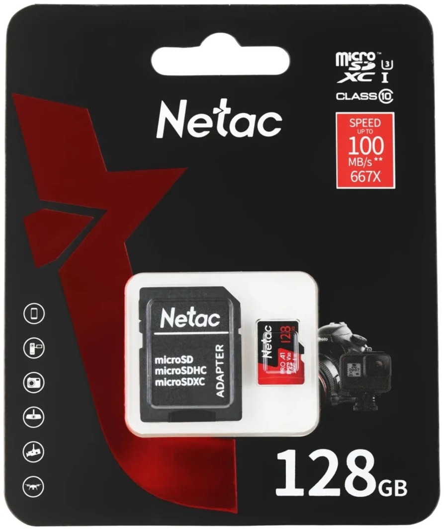 Netac P500 Extreme Pro NT02P500PRO-128G-R 128 Гб