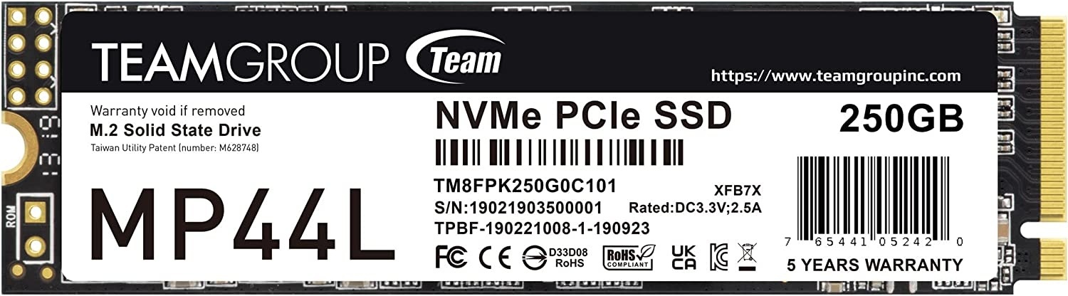 SSD Team Group TM8FPK250G0C101 250 ГБ