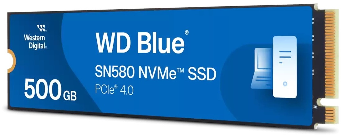 SSD Western Digital Blue SN580, WDS500G3B0E	 500 Гб