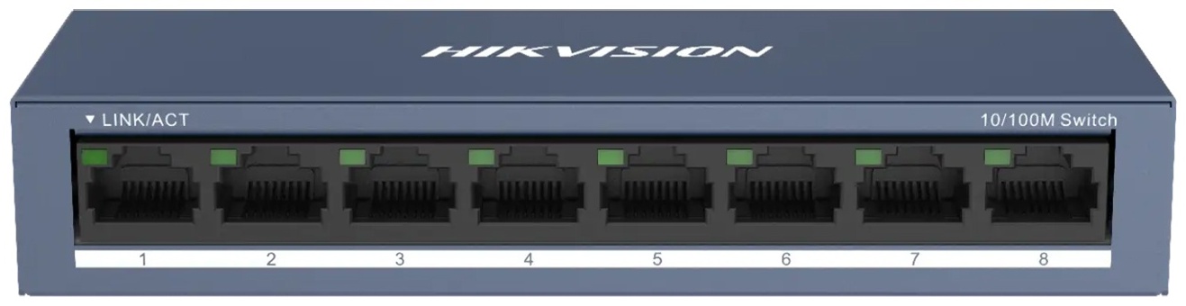 Коммутатор Hikvision DS-3E0108-O