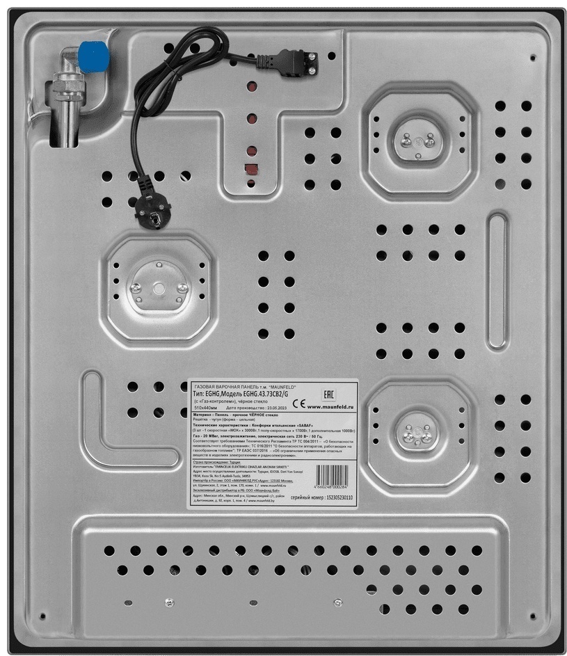 MAUNFELD EGHG.43.73CB2/G черный