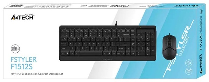 A4Tech Fstyler F1512S черный