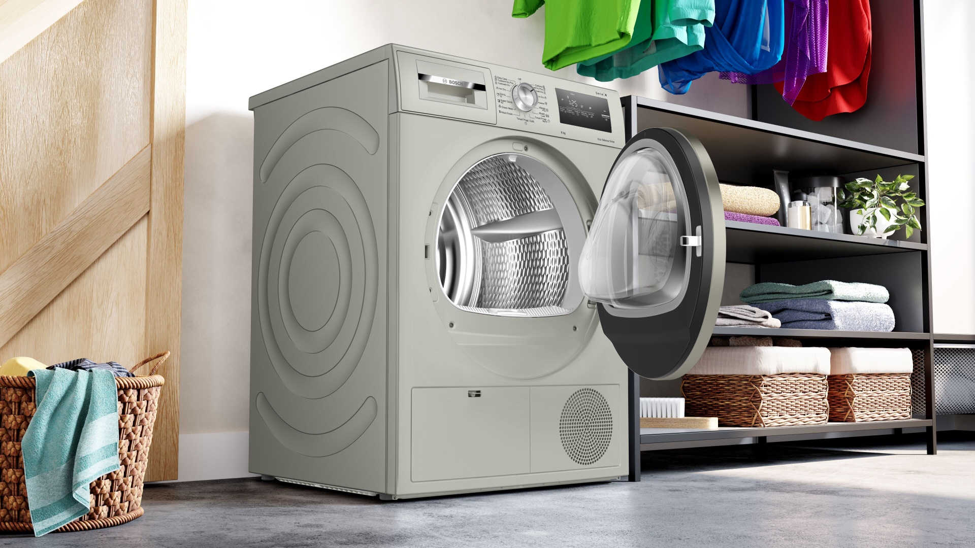 Bosch WTN86202ME серебристый