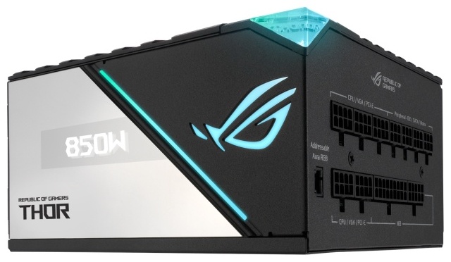 ASUS ROG THOR 850W Platinum II ROG-THOR-850P2-GAMING 850 Вт