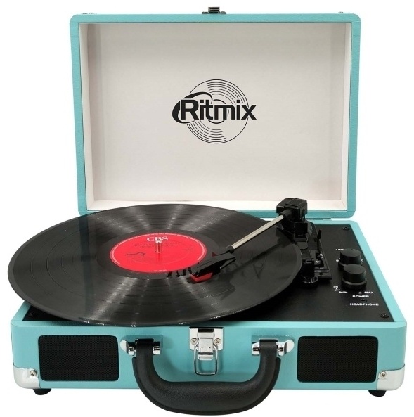 Виниловый проигрыватель Ritmix LP-160B голубой