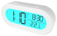 Часы с термометром Ritmix CAT-110, белые