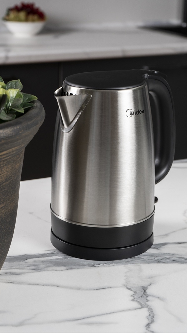 Электрочайник Midea MK-8029 серебристый