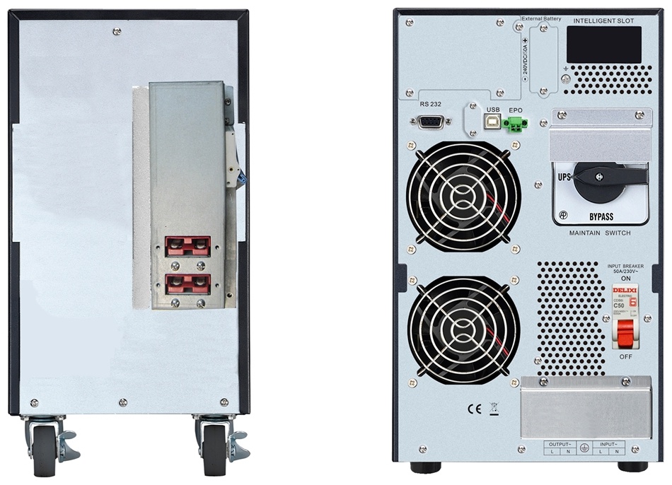 Источник бесперебойного питания APC by Schneider Electric SRVS6KIL (SRVSPM6KIL+SRVS240BP-9A)