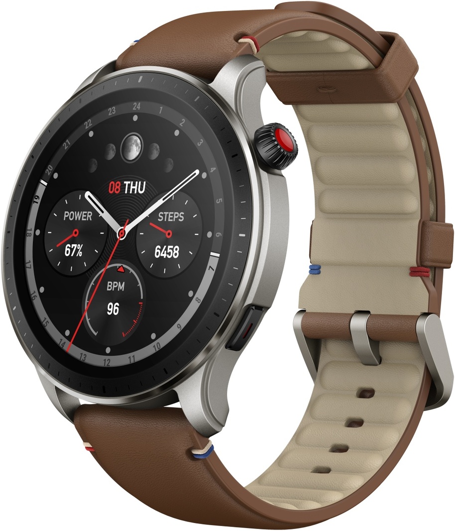 Amazfit GTR 4 серый-коричневый