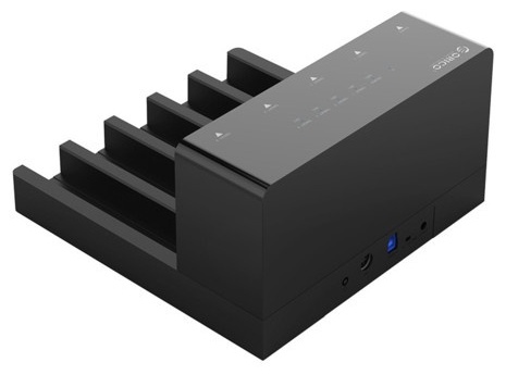 Док-станция Orico 6558US3-C-(EU)-BK, черная