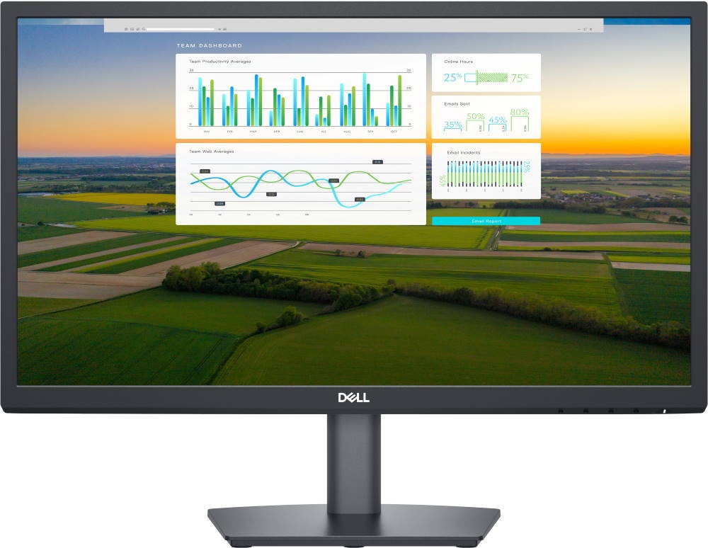 22" DELL E2222H 210-AZZF черный