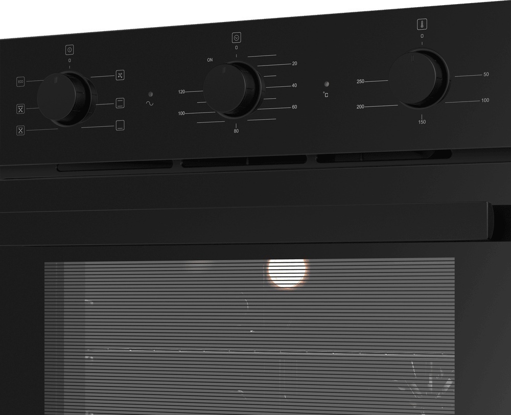 MAUNFELD Basel AEOF6060B2 + варочная поверхность AVCE594STBK черный