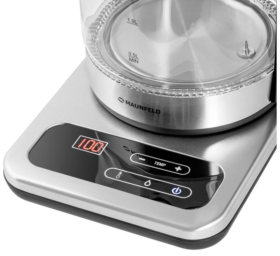 Электрочайник MAUNFELD MGK-614BK черный