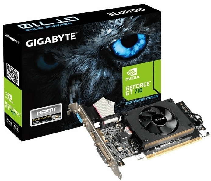 GIGABYTE GeForce GT 710 GV-N710D3-2GL 2GB