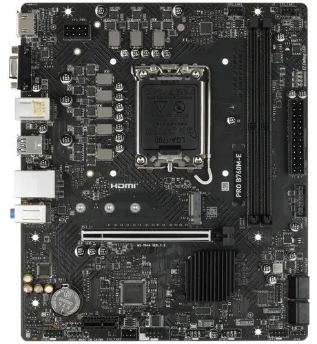 MSI PRO B760M-E DDR5