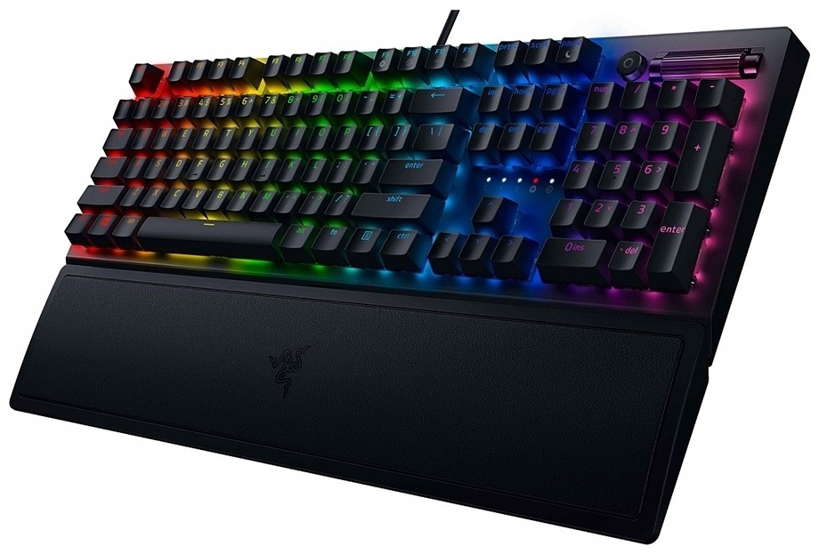 Razer BlackWidow V3 Green Switch черный