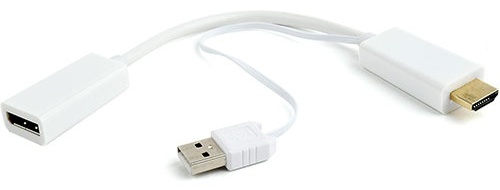 Cablexpert DSC-HDMI-DP-W HDMI-DisplayPort 0.15 м
