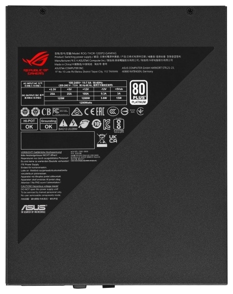 ASUS ROG-THOR-1200P2-GAMING 1200 Вт