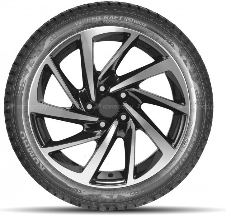 Kumho WinterCraft ice Wi32 225/50 R17 98 T  с шипами
