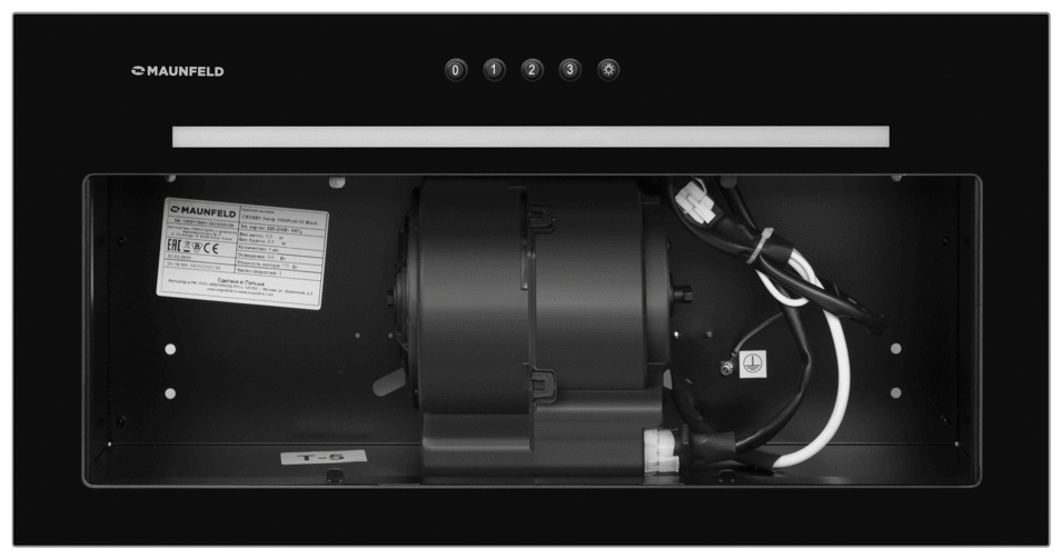 MAUNFELD Crosby Hardy 1000 Push черный