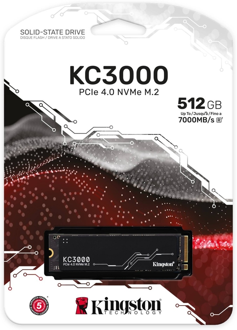 SSD Kingston SKC3000S/512G 512 ГБ