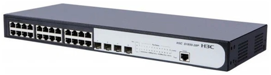 Коммутатор H3C SMB-S1850-28P-PWR-GL