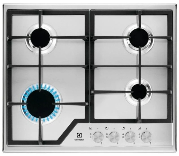 Варочная поверхность Electrolux KGS6426SX, серая