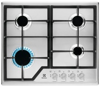 Варочная поверхность Electrolux KGS6426SX, серая