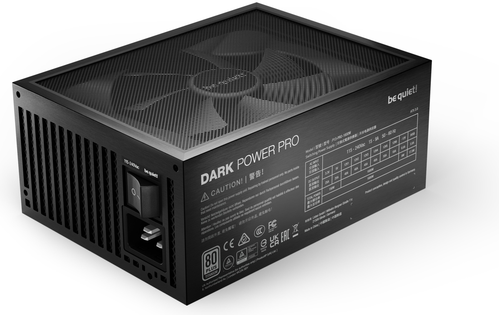 Be quiet Dark Power Pro 13 1600 Вт