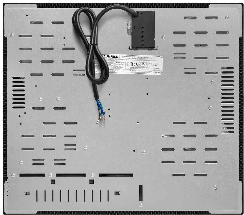 MAUNFELD Basel AEOF6060B2 + варочная поверхность AVCE594STBK черный
